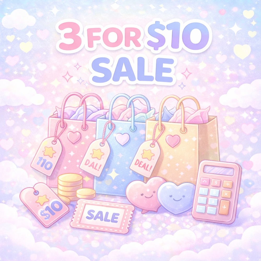 3/$10 🛒🛍️ SALE! ‼️💥